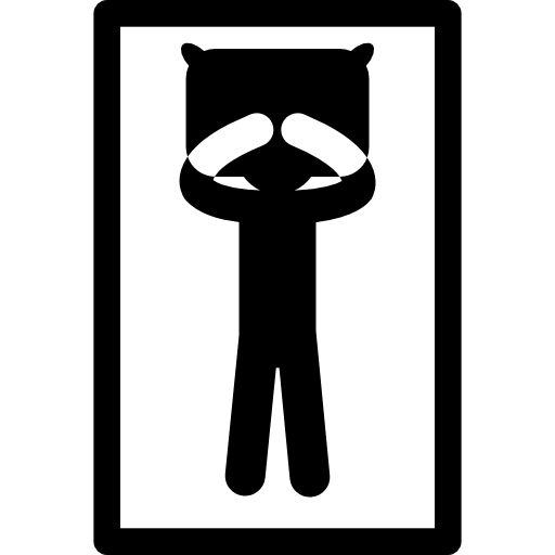 Man sleeping on a bed